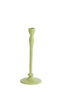 Candle stick 10x25 cm ASOLO light green
