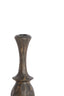 Candle stick 6,5x14 cm CIRILO wood dark brown