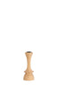 Candle stick 6,5x14 cm CIRILO wood natural