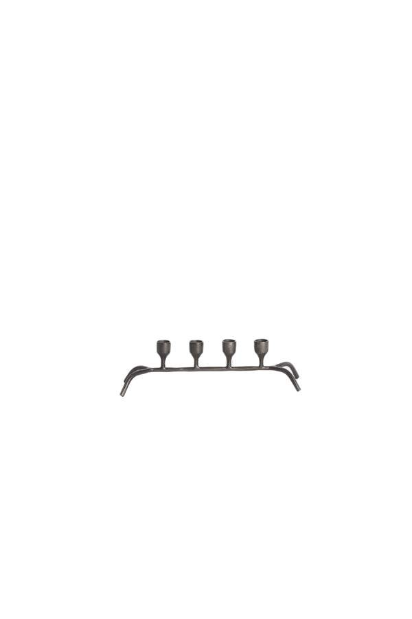 Candle stick 4L 38x11,5x10 cm CALZADA gunmetal