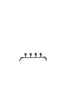 Candle stick 4L 38x11,5x10 cm CALZADA shiny dark brown