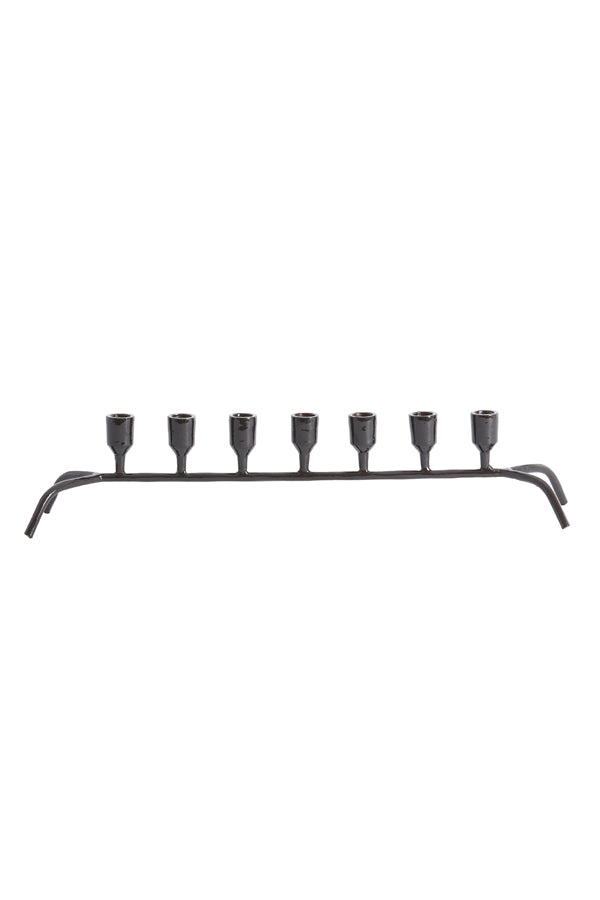 Candle stick 7L 63x24x12 cm CALZADA shiny dark brown
