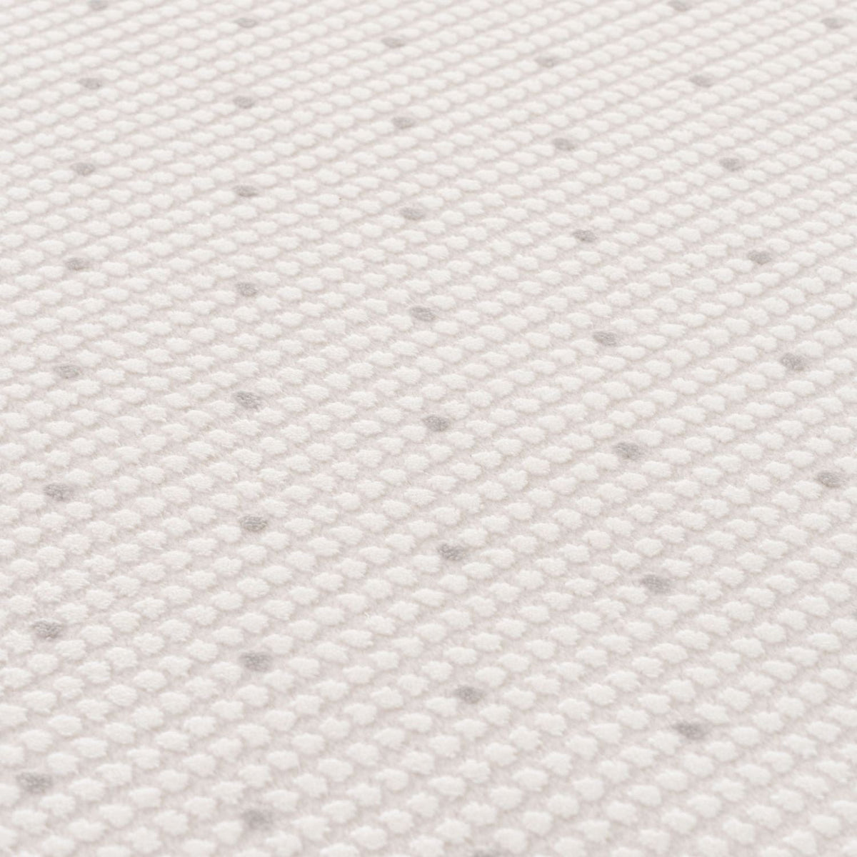 Carmel Cream-Grey Dots Rug | 6080