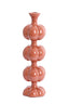 Candle stick 10x35 cm CALDAS shiny terra