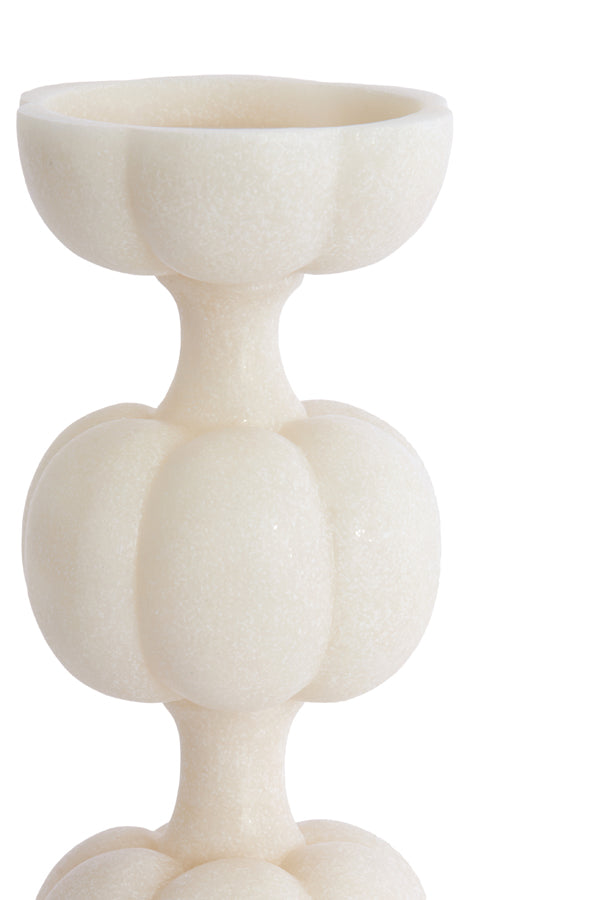 Candle holder 13x24,5 cm ASTORIA beige