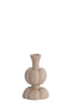 Candle stick 11x17 cm AUBURN sand