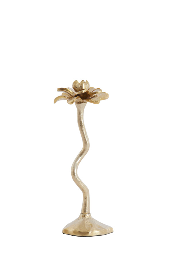 Candle stick 11,5x31,5 cm PRIORA gold