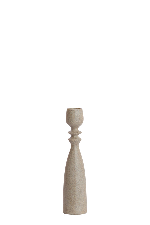 Candle stick 6x26 cm GUAM sand