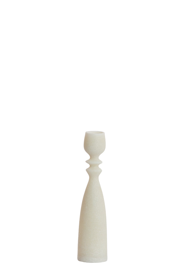 Candle stick 6x26 cm GUAM beige