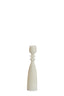 Candle stick 6x26 cm GUAM beige