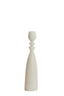 Candle stick 8x34 cm GUAM beige
