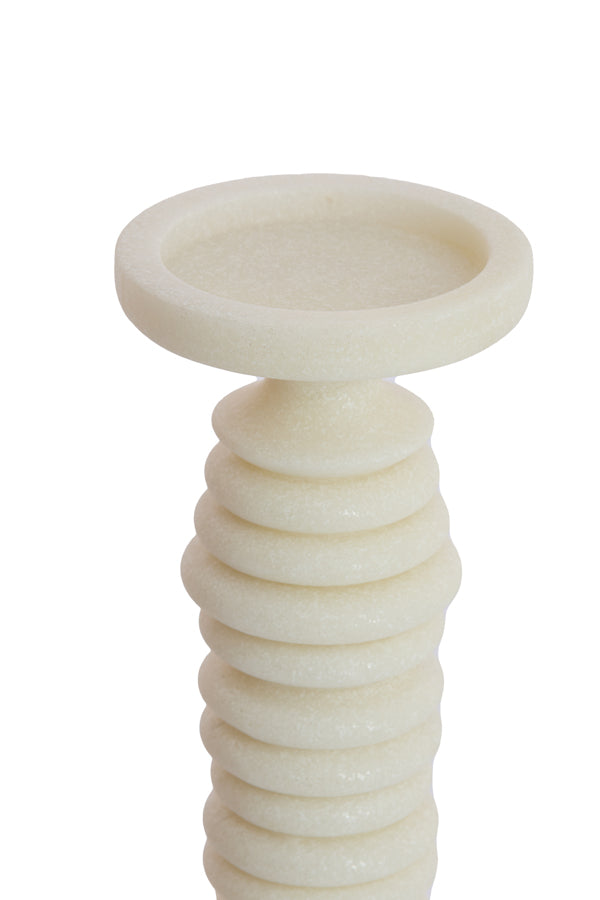 Candle holder 11x32 cm BOLA beige