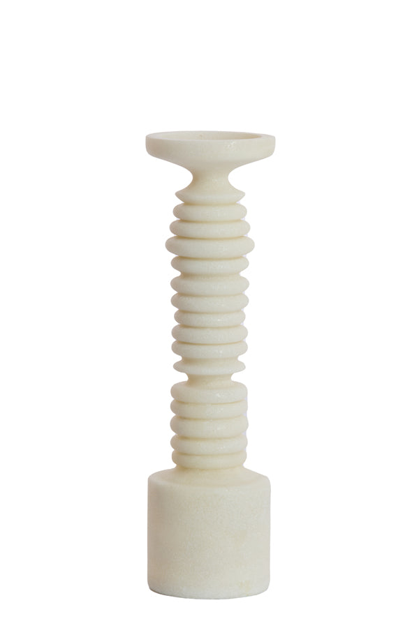 Candle holder 11x40 cm BOLA beige