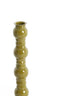 Candle stick 10x25 cm AVELINE olive green