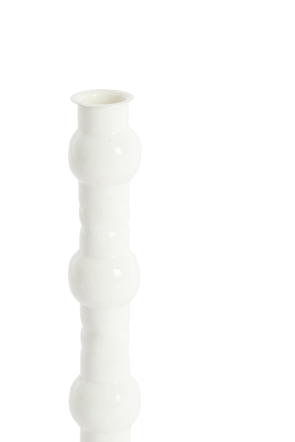 Candle stick 10x31 cm AVELINE cream