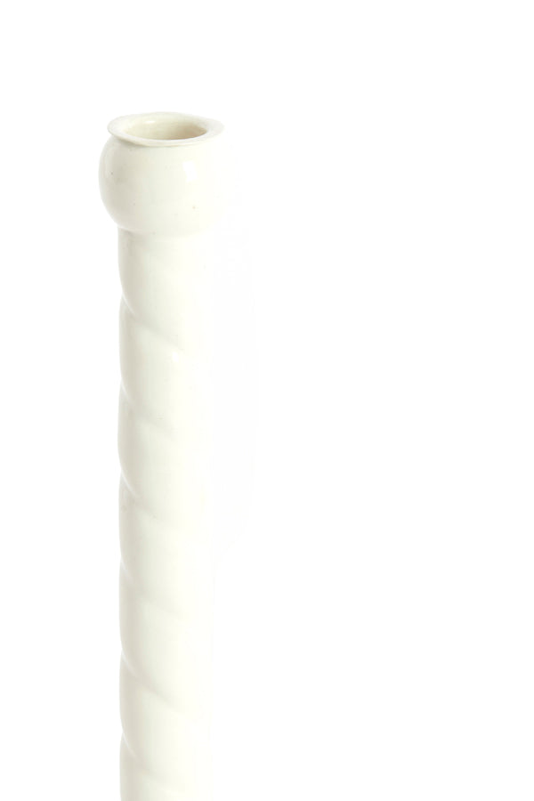 Candle stick 10x28 cm NALEIRA cream