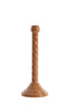 Candle stick 10x28 cm NALEIRA brown