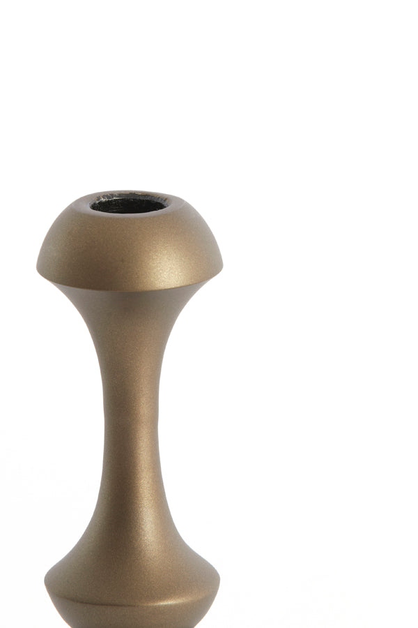 Candle stick 10x18 cm ISARA antique bronze