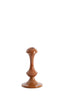 Candle stick 10x18 cm ISARA caramel