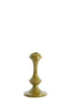 Candle stick 10x18 cm ISARA olive green