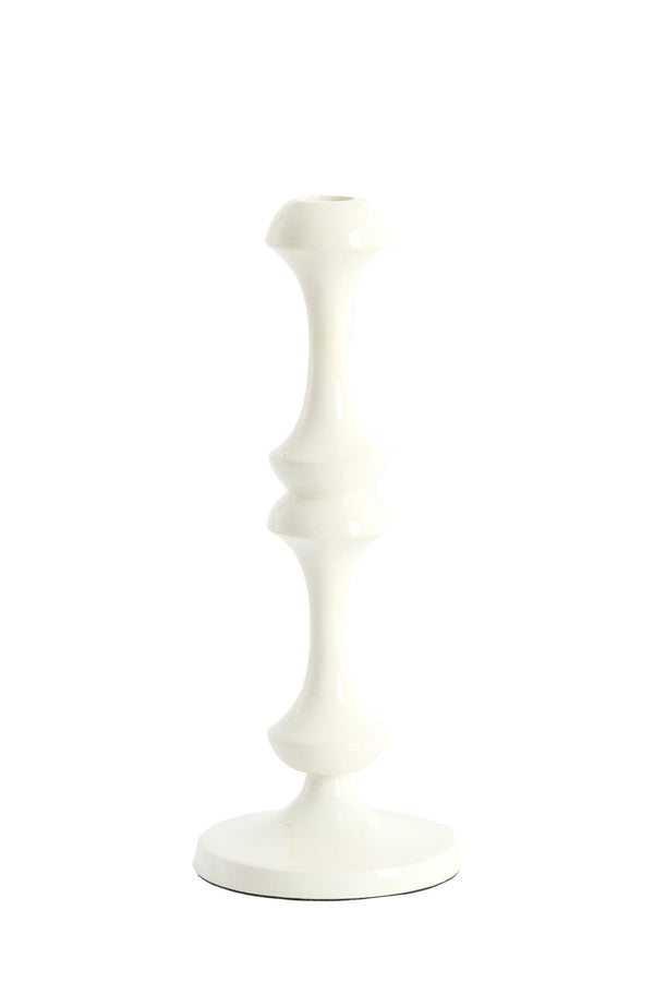 Candle stick 12x29 cm ISARA cream