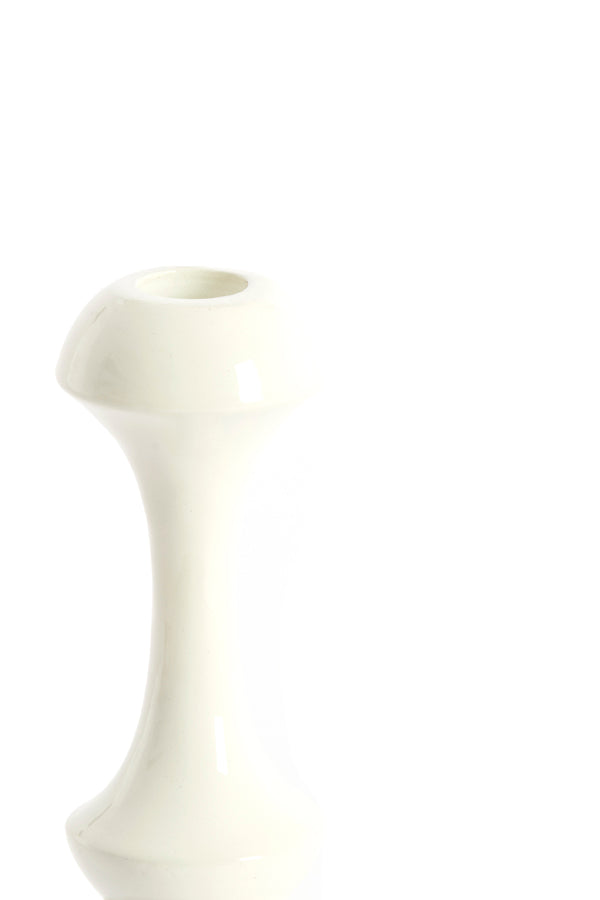 Candle stick 12x29 cm ISARA cream