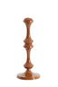 Candle stick 12x29 cm ISARA caramel