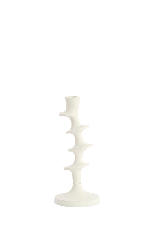 Candle stick 10x25 cm ZIREYA cream