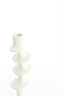 Candle stick 10x25 cm ZIREYA cream