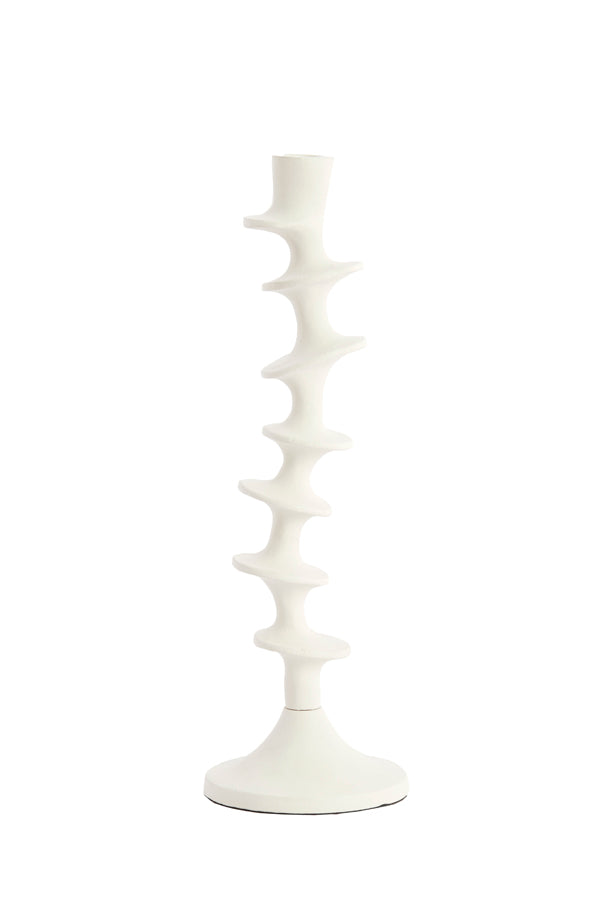 Candle stick 12x37 cm ZIREYA cream