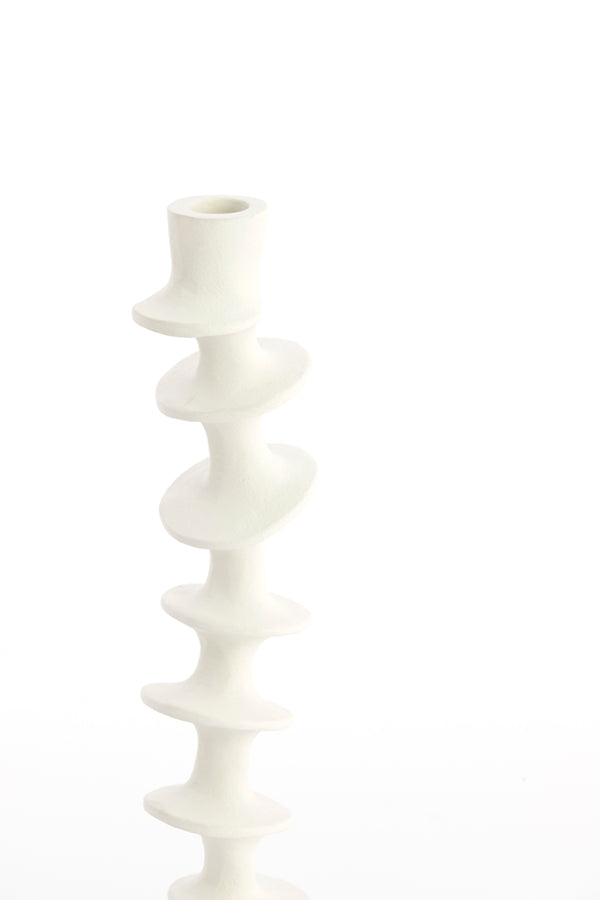 Candle stick 12x37 cm ZIREYA cream