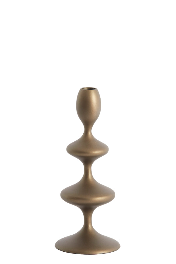 Candle stick 10x27 cm VIREEN antique bronze