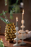 Candle stick 10x27 cm VIREEN sand