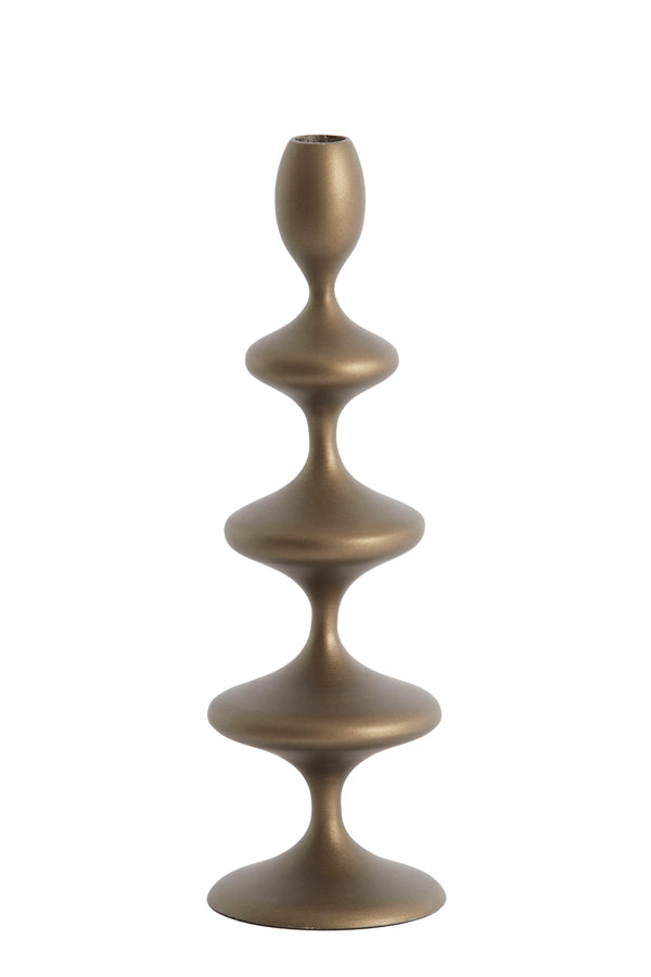 Candle stick 10,5x34,5 cm VIREEN antique bronze