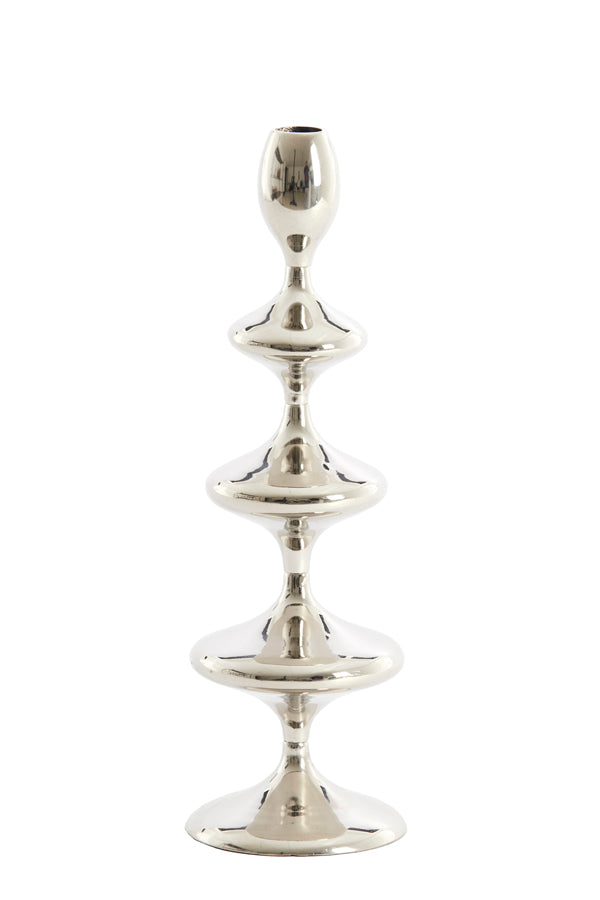 Candle stick 10,5x34,5 cm VIREEN nickel