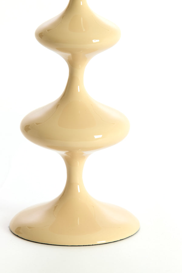 Candle stick 10,5x34,5 cm VIREEN shiny beige