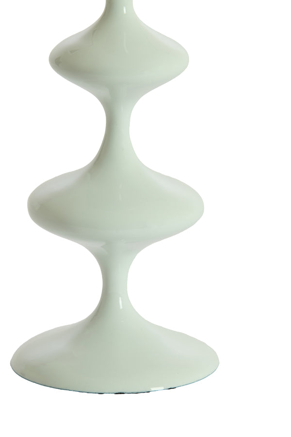 Candle stick 10,5x34,5 cm VIREEN shiny light blue