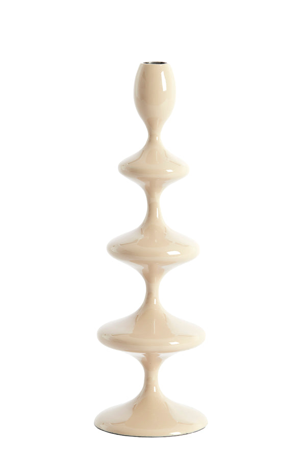 Candle stick 10,5x34,5 cm VIREEN sand