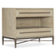 Cascade Two-Drawer Bedside Table