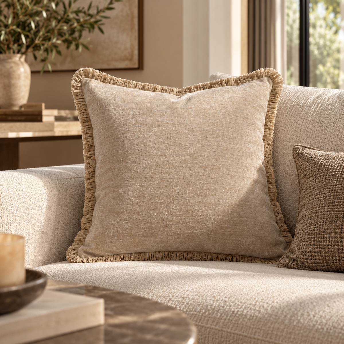 Paul Moneypenny Curtaincall Neutral Cushion