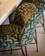 Counter stool Pullitzer moss labyrinth