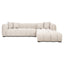 Sofa Novaro natural fancy lounge right