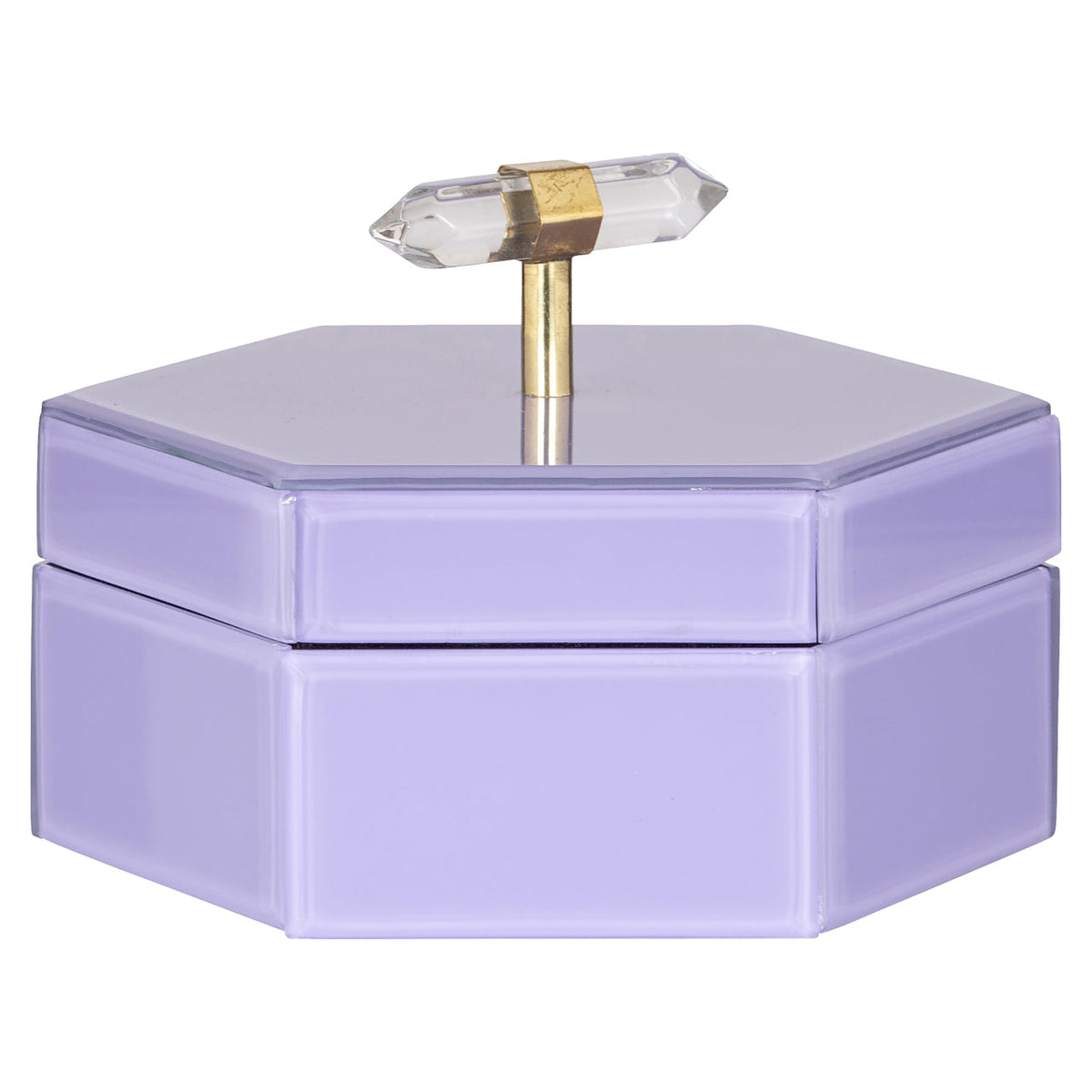 Storage box Jutta purple small