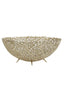 Dish 46x18 cm GALAXA antique gold