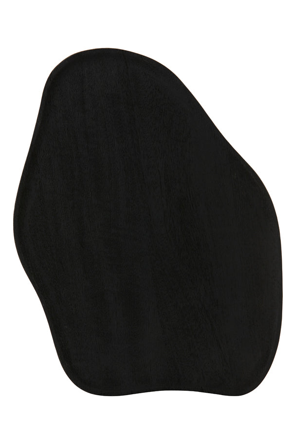 Dish 40x30x1,5 cm RONIA acacia wood matt black