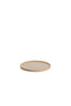 Dish 21,5x1,5 cm MAES sand+light brown spotted