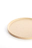 Dish 21,5x1,5 cm MAES sand+light brown spotted