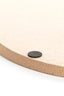 Dish 21,5x1,5 cm MAES sand+light brown spotted