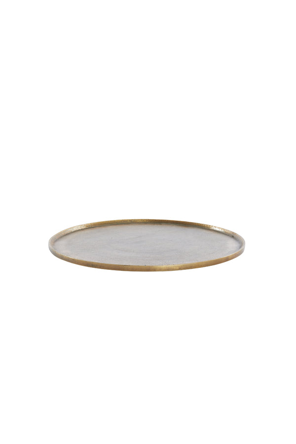 Dish 40x1,5 cm MAES antique bronze