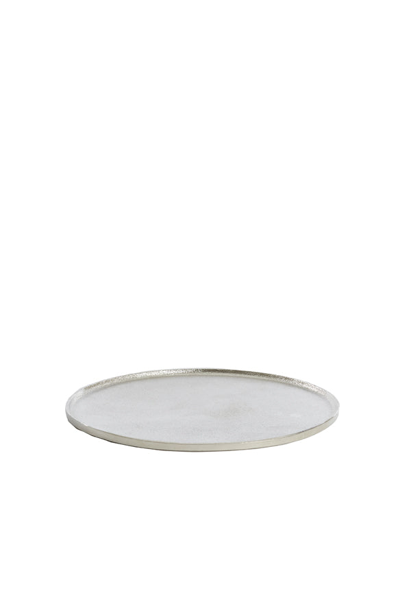 Dish 40x1,5 cm MAES nickel